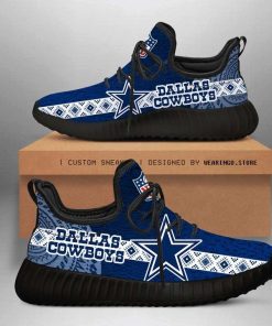 Dallas Cowboys Football Sneaker Dallas Cowboys Football Sneaker