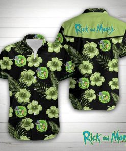 Rick and Morty Hawaiian Shirt