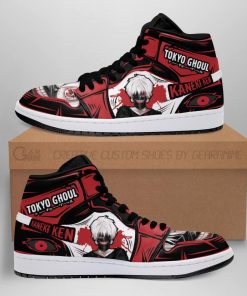 Ken Kaneki | Tokyo Ghoul Jordan Sneakers
