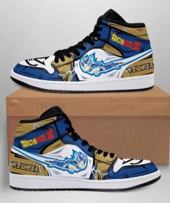 Migatte Blue Vegeta Jordan Sneakers