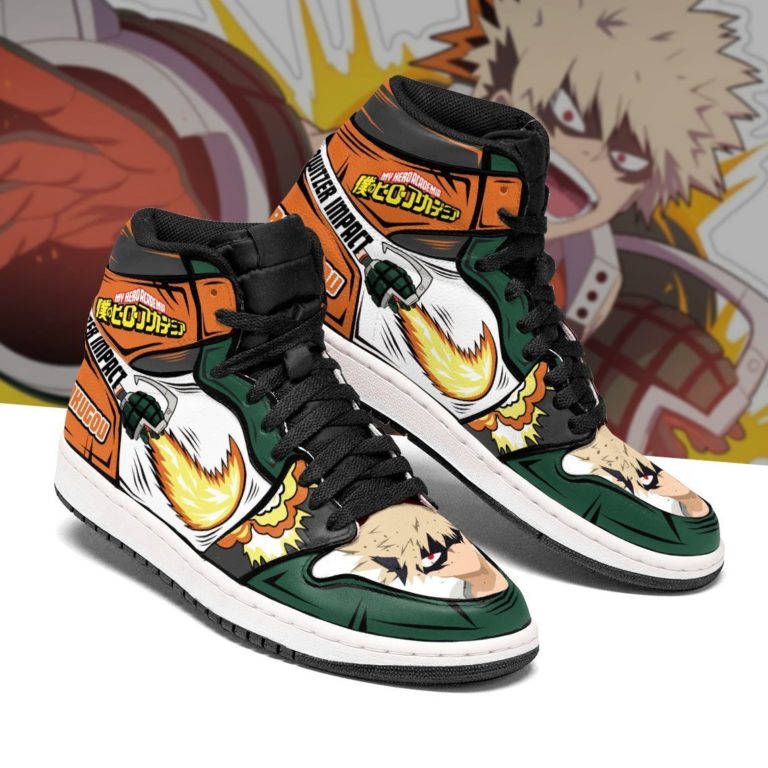 Katsuki Bakugou Skill Jordan Sneakers