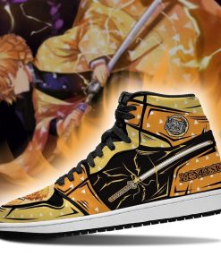 Zenitsu Demon Slayer Jordan Sneakers Zenitsu Demon Slayer Jordan Sneakers