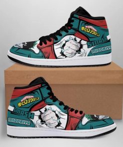 Izuku Midoriya Smash Jordan Sneakers