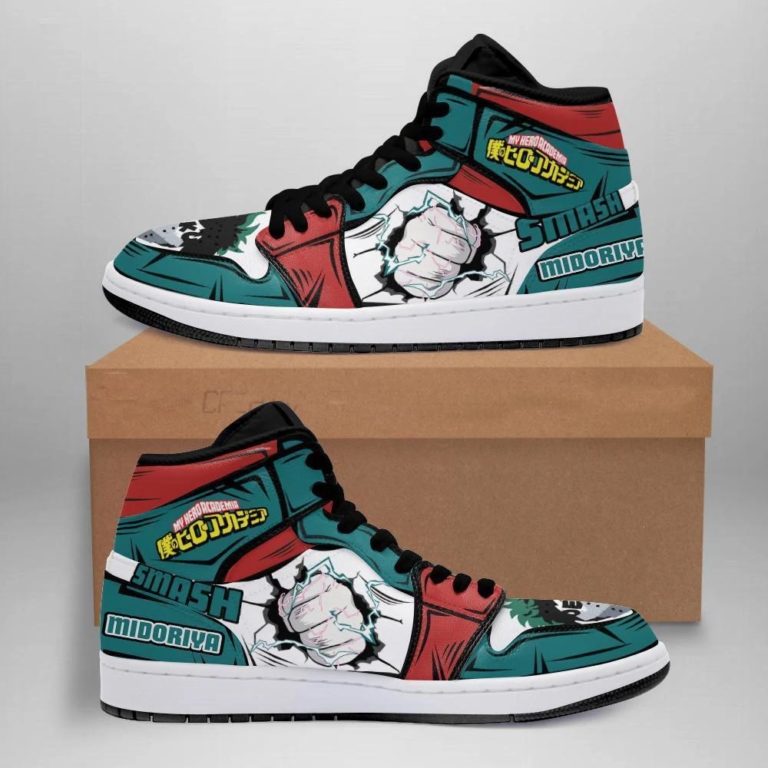 Izuku Midoriya Smash Jordan Sneakers