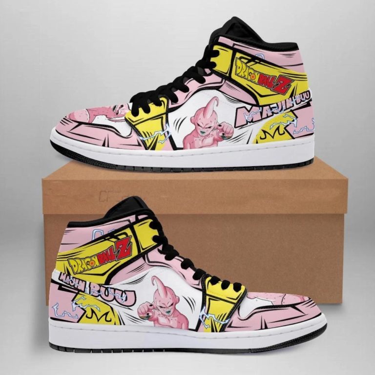 Majin Buu Dragon Ball Z Jordan Sneakers