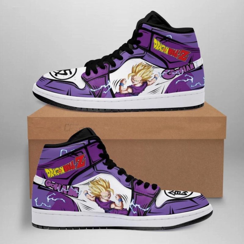 Gohan Dragon Ball Z Jordan Sneakers