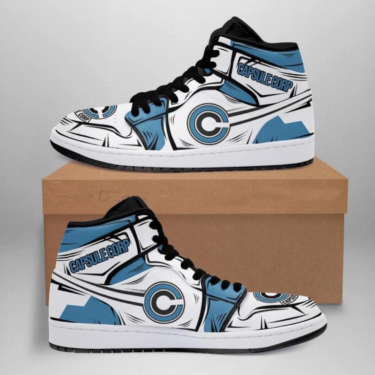 Capsule Corp Dragon Ball Jordan Sneakers