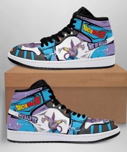 Beerus Dragon Ball Z Anime Jordan Sneakers