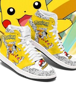 Pikachu Cute Pokemon Jordan Sneakers