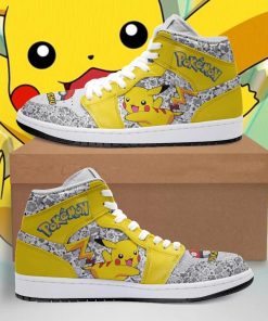 Pikachu Cute Pokemon Jordan Sneakers