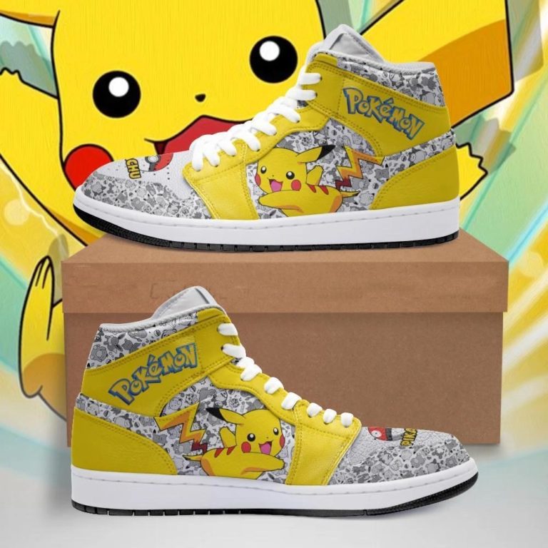 Pikachu Cute Pokemon Jordan Sneakers