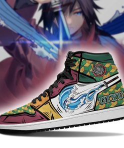 Giyu Demon Slayer Jordan Sneakers