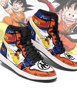 Goku Chico Dragon Ball Z Jordan Sneakers
