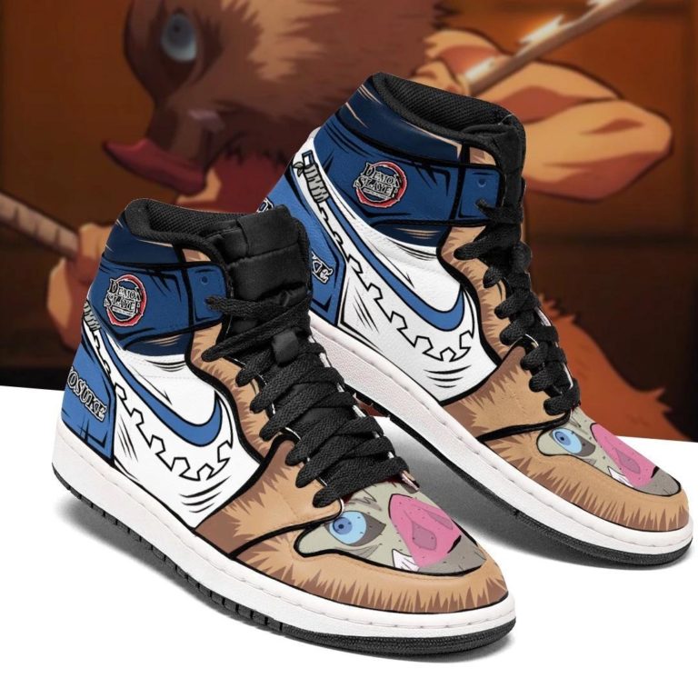 Inosuke Demon Slayer Jordan Sneakers