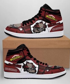 Kirishima Red Riot Unbreakable Jordan Sneakers