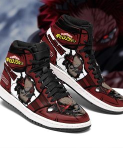 My Hero Academia Eijiro Kirishima Red Riot Unbreakable Jordan Sneakers My Hero Academia Eijiro Kirishima Red Riot Unbreakable Jordan Sneakers