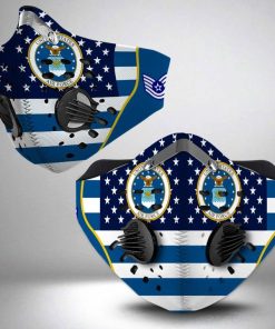 Air Force Technical Sergeant N95 Filter Face Mask