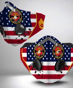 Marine Corps Gunnery Sergeant N95 Filter Face Mask
