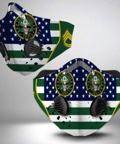 US Army Sergeant First Class N95 Filter Face Mask US Army Sergeant First Class N95 Filter Face Mask