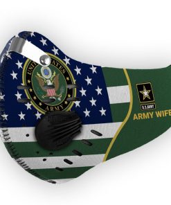 US Army Wife N95 Filter Face Mask