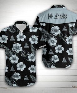 Def Leppard Hawaiian Shirt