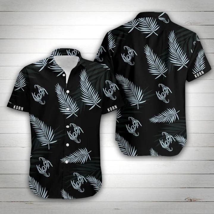 Korn Band Hawaiian Shirt - RobinPlaceFabrics