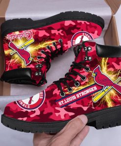 St. Louis Cardinals Stronger Timberland Boots