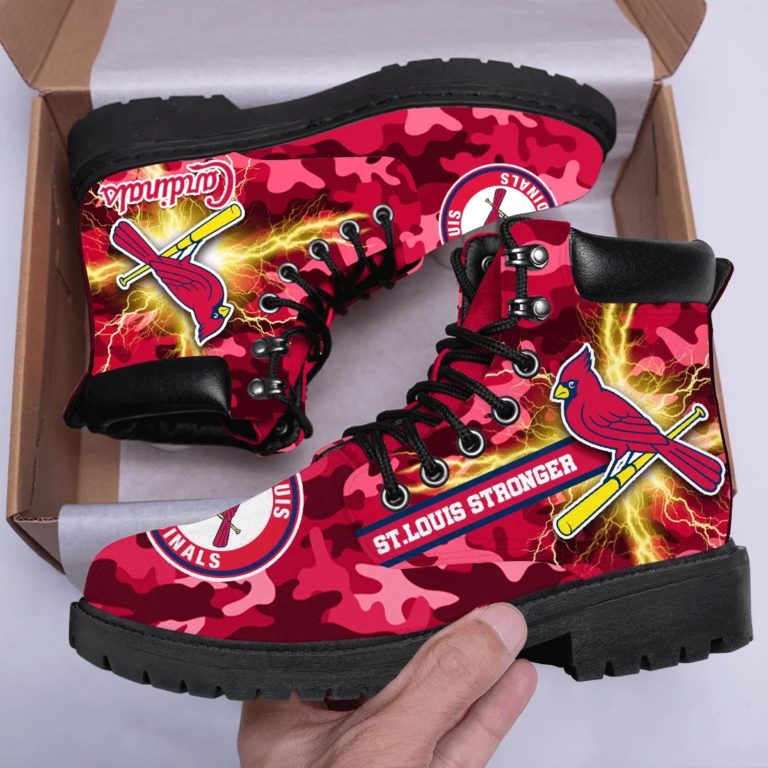 St. Louis Cardinals Stronger Timberland Boots