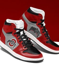 Ohio State Buckeyes Football Air Jordan 1 High Sneaker