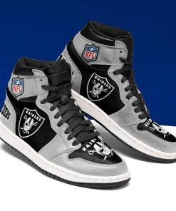 Oakland Raiders Air Jordan 1 High Sneaker