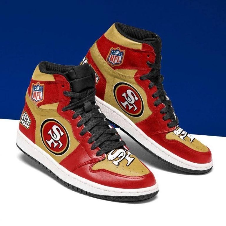 San Francisco 49ers Air Jordan 1 High Sneaker