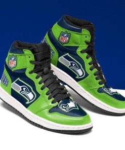Seattle Seahawks Air Jordan 1 High Sneaker