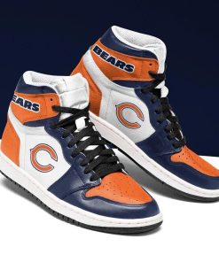 Chicago Bears Air Jordan 1 High Sneaker