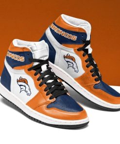 Denver Broncos Air Jordan 1 High Sneaker Denver Broncos Air Jordan 1 High Sneaker
