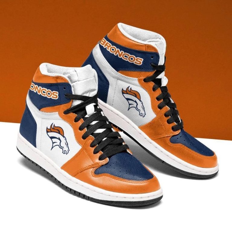 Denver Broncos Air Jordan 1 High Sneaker