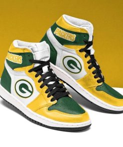 Green Bay Packers Air Jordan 1 High Sneaker