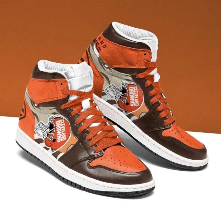 Cleveland Browns Air Jordan 1 High Sneaker