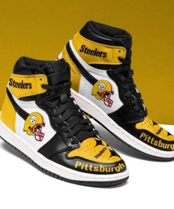 Pittsburgh Steelers Football Air Jordan 1 High Sneaker