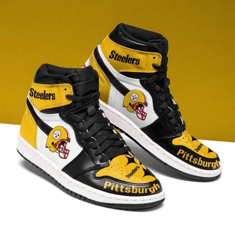 Pittsburgh Steelers Football Air Jordan 1 High Sneaker