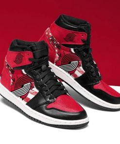 Portland Trail Blazers Air Jordan 1 High Sneaker