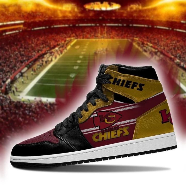 Kansas City Chiefs Air Jordan 1 High Sneaker