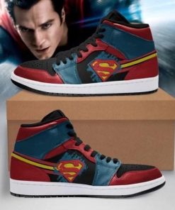 Superman Air Jordan 1 High Sneaker