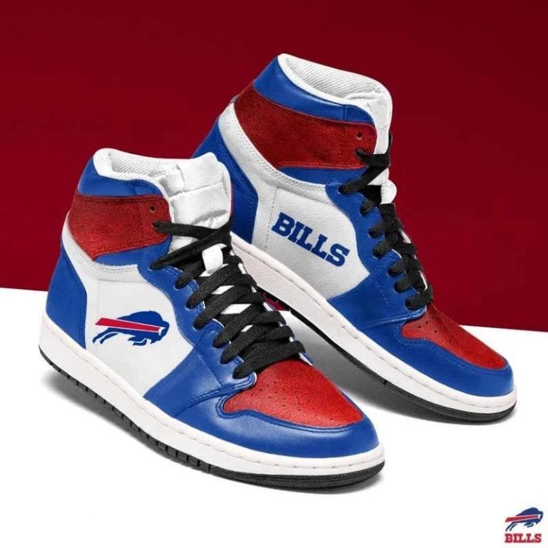 Buffalo Bills Air Jordan 1 High Sneaker - RobinPlaceFabrics