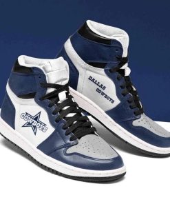 Dallas Cowboys Football Air Jordan 1 High Sneaker