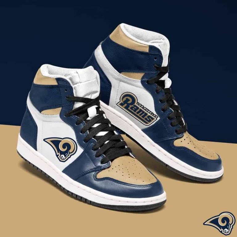 Los Angeles Rams Air Jordan 1 High Sneaker