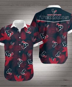 Houston Texans Football Hawaiian Shirt Houston Texans Football Hawaiian Shirt