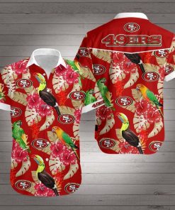 San Francisco 49ers Football Hawaiian Shirt San Francisco 49ers Football Hawaiian Shirt