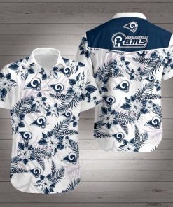 Los Angeles Rams Football Hawaiian Shirt Los Angeles Rams Football Hawaiian Shirt