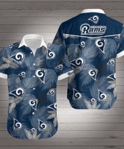 Los Angeles Rams Football Hawaiian Shirt