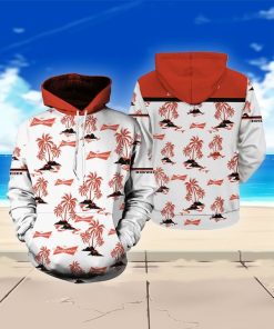 Budweiser Beer All Over Print Hoodie, T Shirt